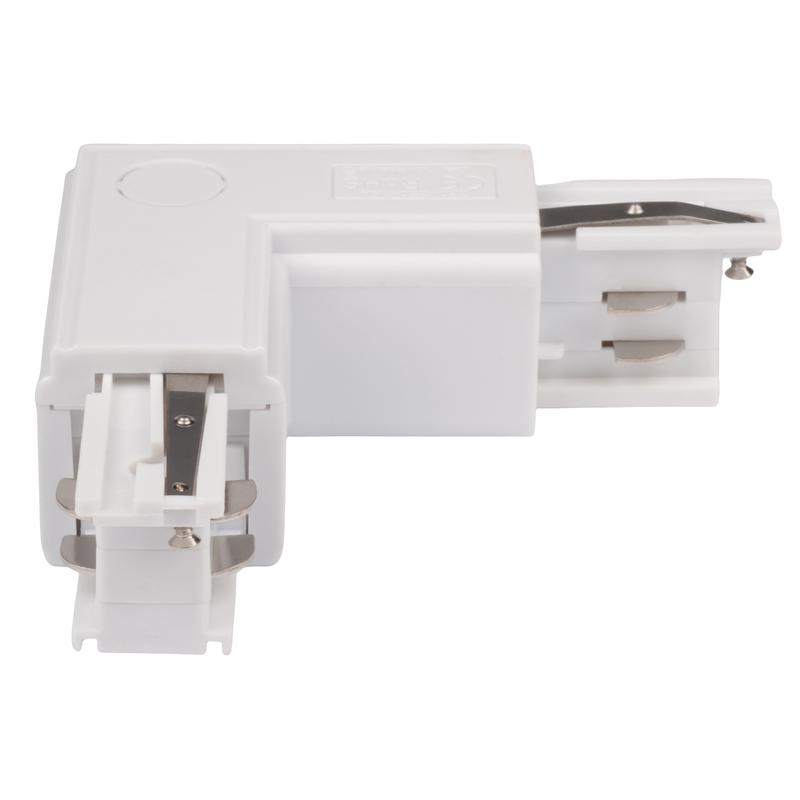 Аксессуар к шинопроводу трехфазному 3P PTR CL-WH INT коннектор внутренний Pro+ бел. JazzWay 5063099