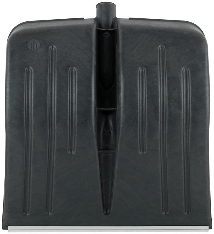 Лопата для уборки снега большая 420х420мм без черенка пластик. 68100