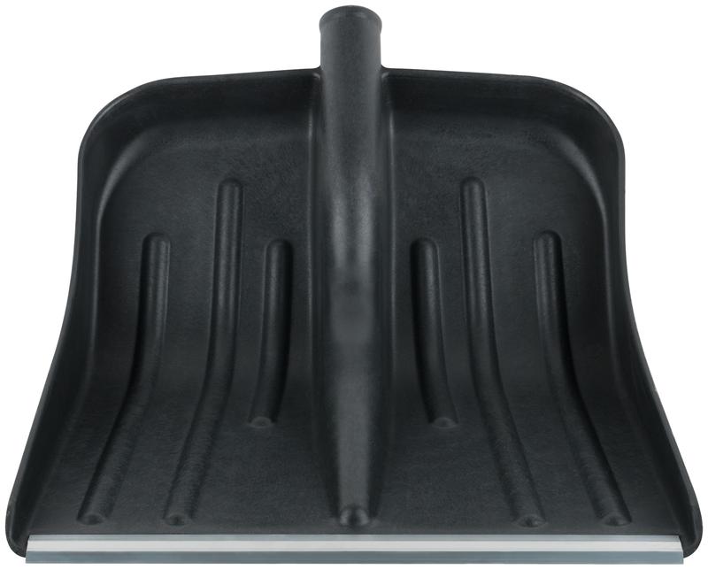 Лопата для уборки снега малая 360х400мм без черенка пластик. 68098