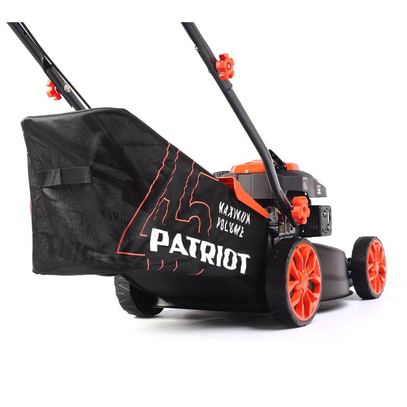 Газонокосилка бензиновая PT 400 41см 3.5л.с 130сс трав. 45л ткань 3 уровня(25-65) метал. Дека PATRIOT 512109400
