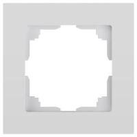 Рамка для розеток и выключателей Intro Accent 6-501-01 на 1 пост СУ бел. Intro Б0063724