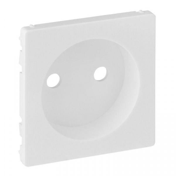 Панель лицевая Valena Life для силовой розетки 2К бел. Leg 754970